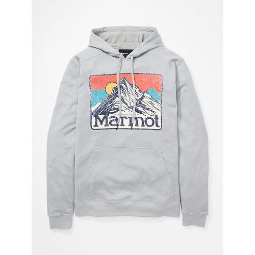 Marmot Mountain Peaks Hoody For Mens Grey TZV965410